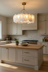 Burton Alabaster Chandelier