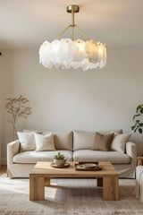 Burton Alabaster Chandelier