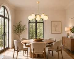 Reedway Curve Linear Chandelier