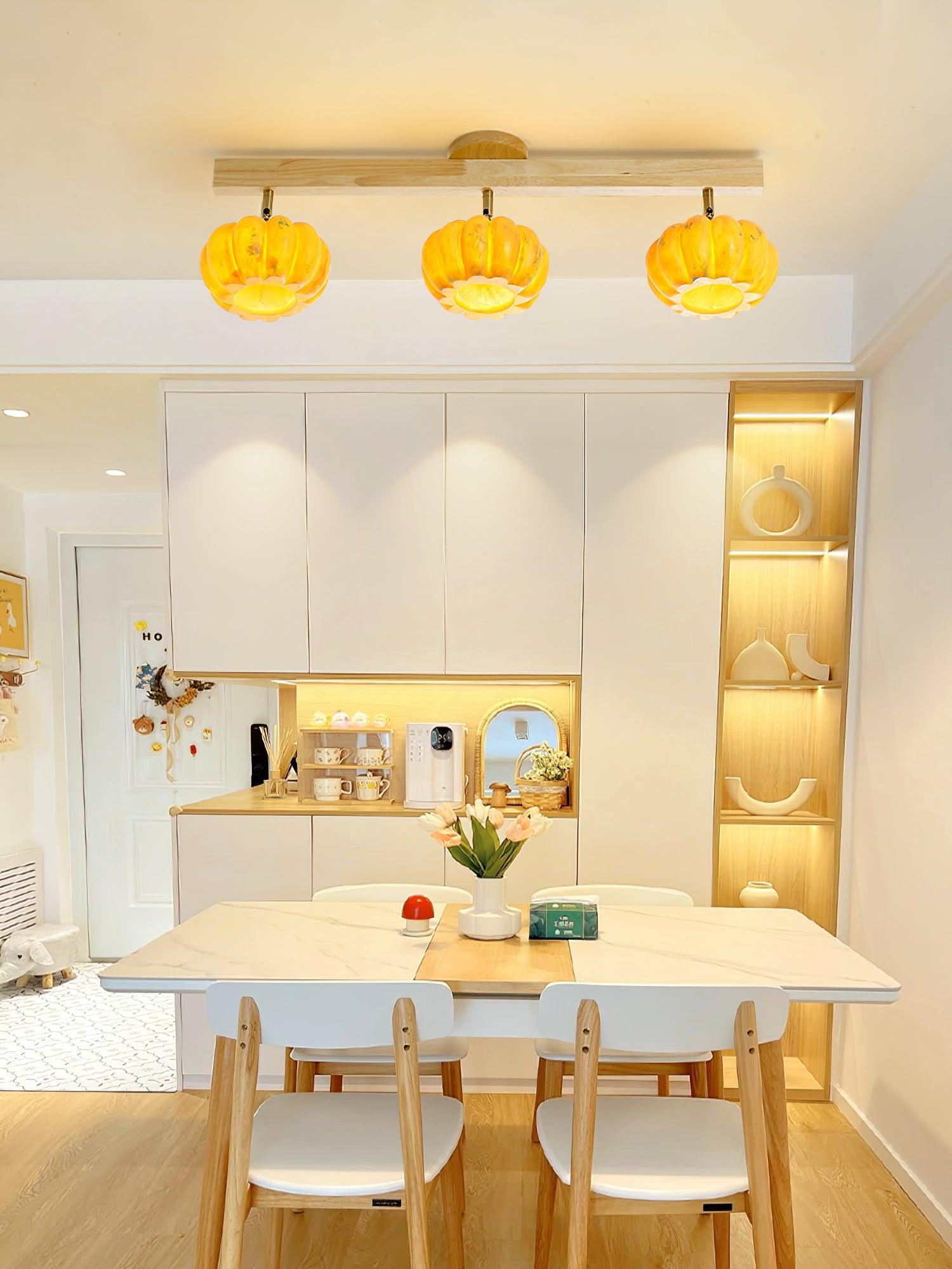 Pumpkin Multi Head Ceiling Lamp - YhLamps