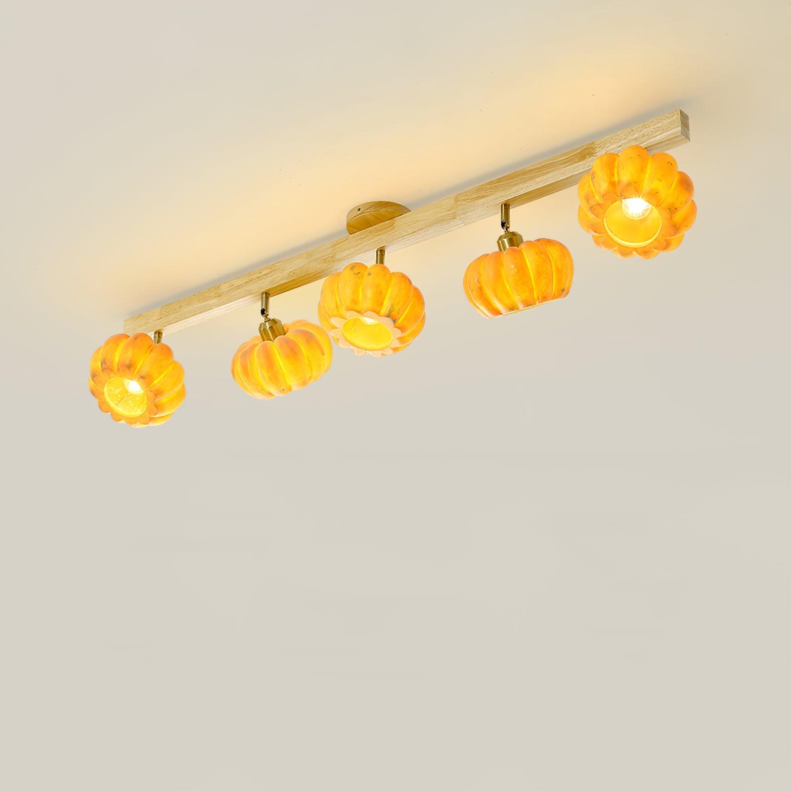 Pumpkin Multi Head Ceiling Lamp - YhLamps