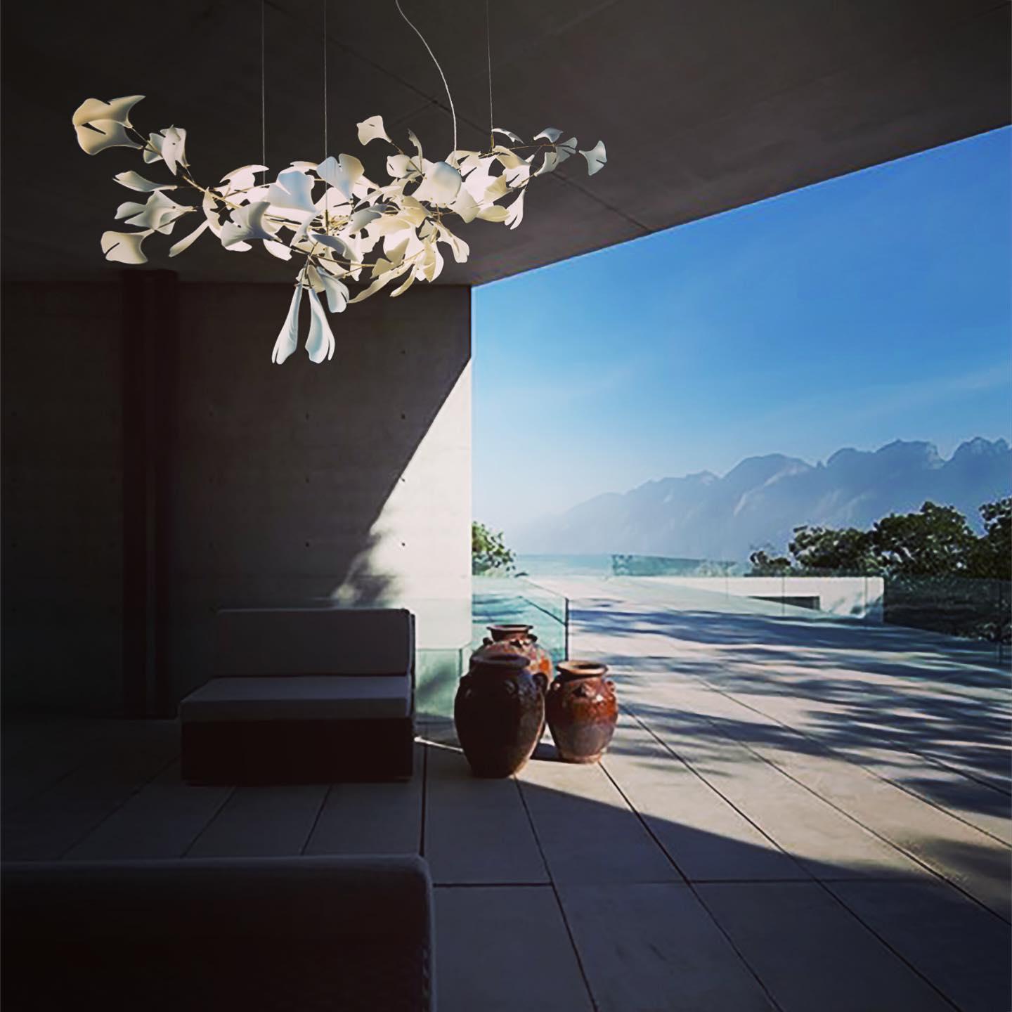 Gingko Chandelier A - YhLamps