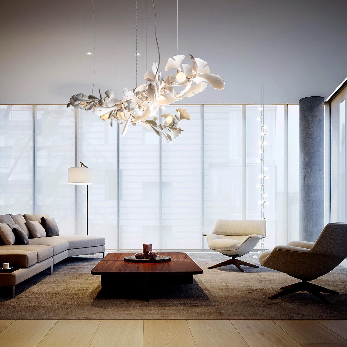 Gingko Chandelier A - YhLamps