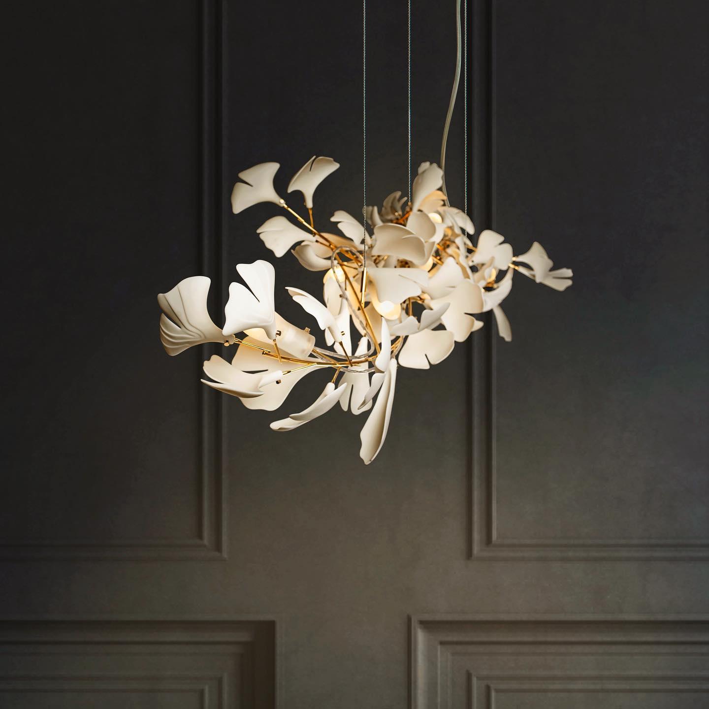 Gingko Chandelier A - YhLamps