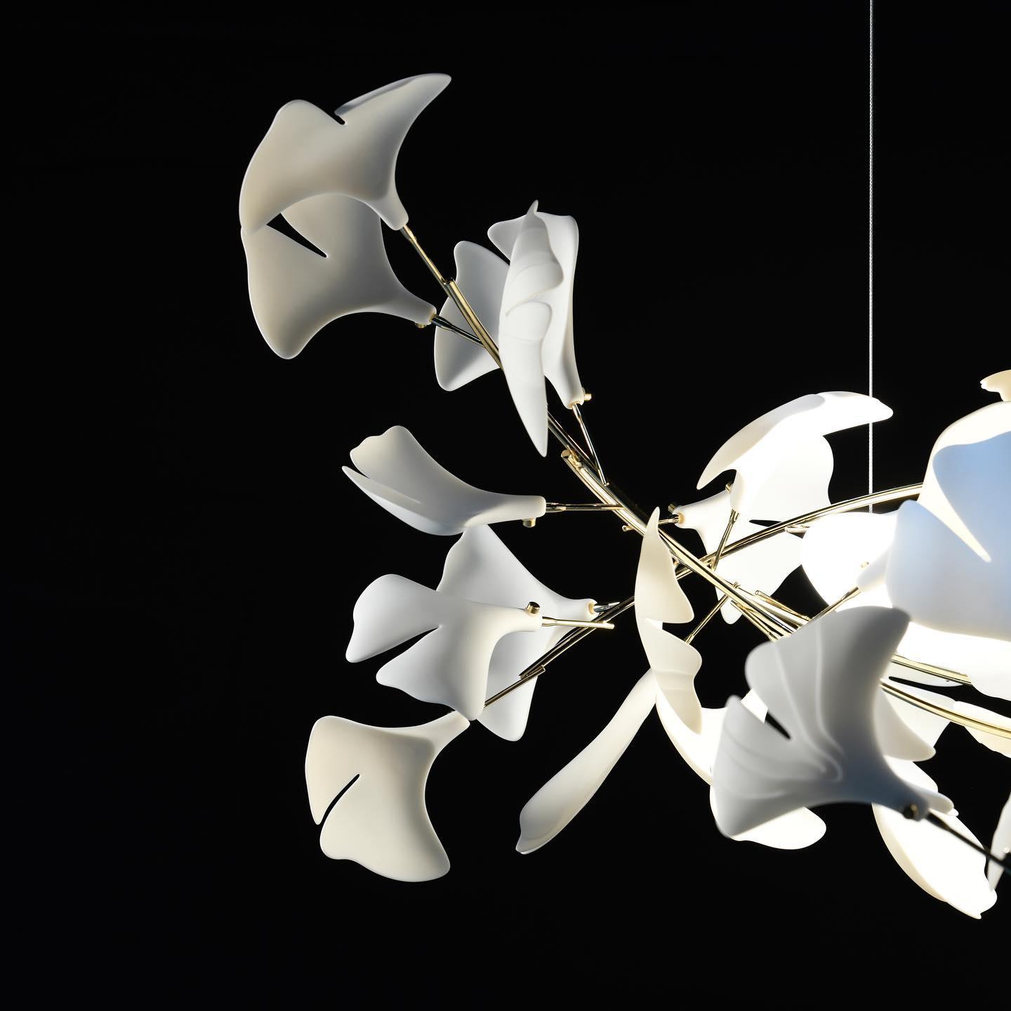 Gingko Chandelier A - YhLamps