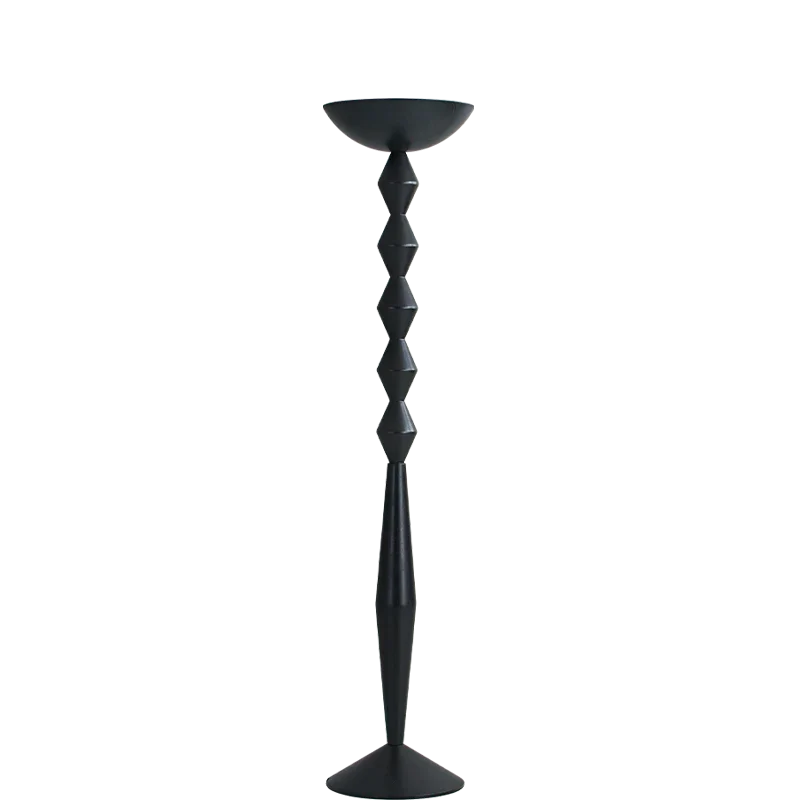 Totem Black Retro Floor Lamp - YhLamps