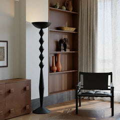 Totem Black Retro Floor Lamp - YhLamps