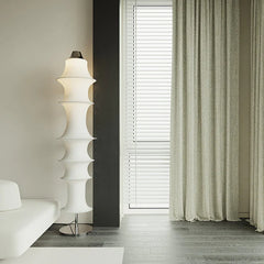 Falkland Elastic Fabric Floor Lamp - YhLamps