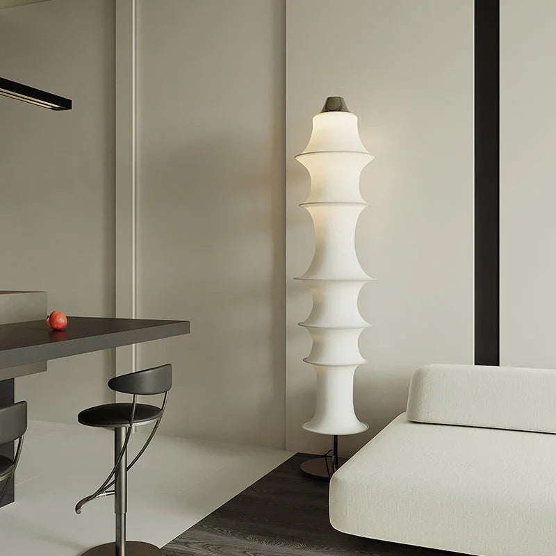 Falkland Elastic Fabric Floor Lamp - YhLamps