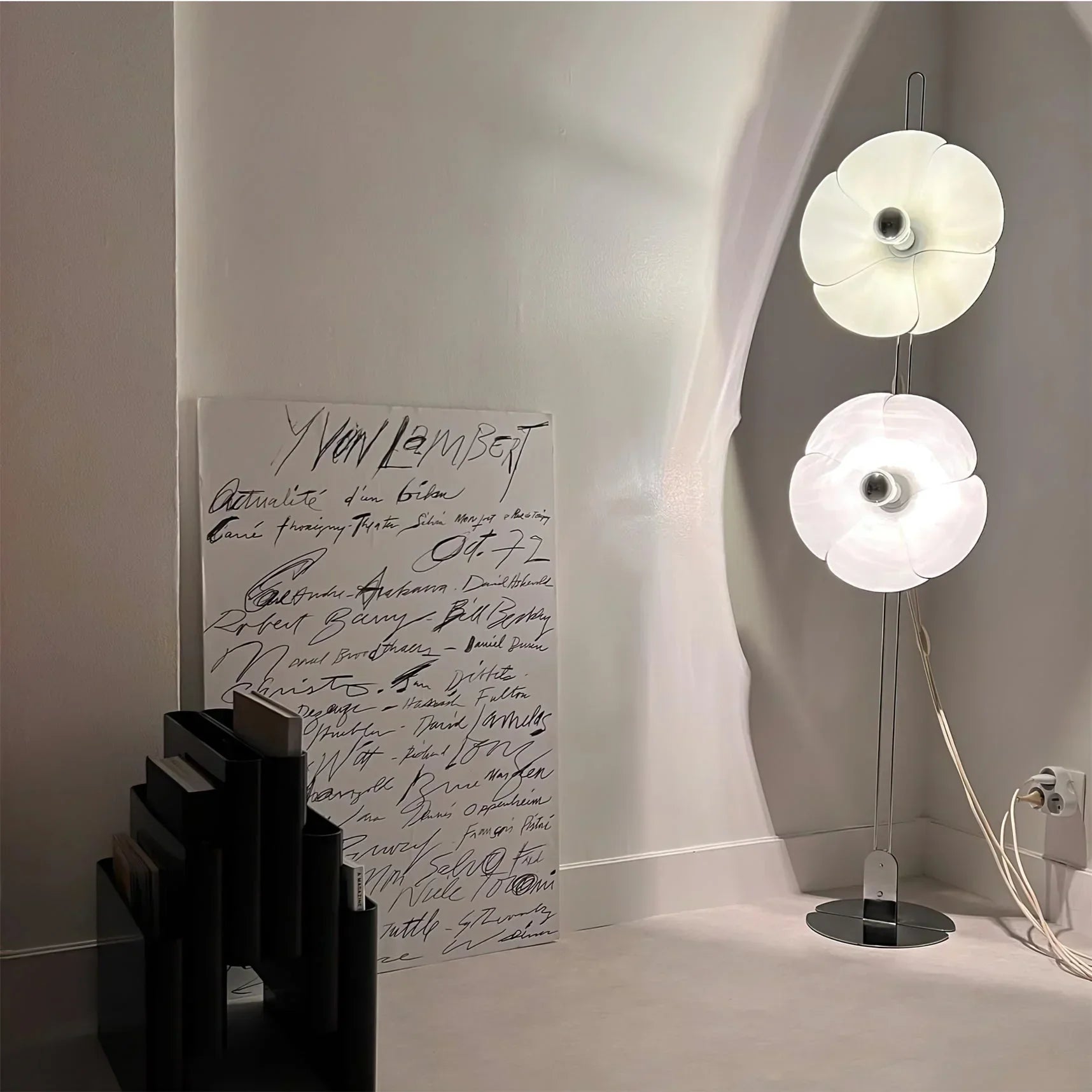 Flower Silver Floor Lamp - YhLamps