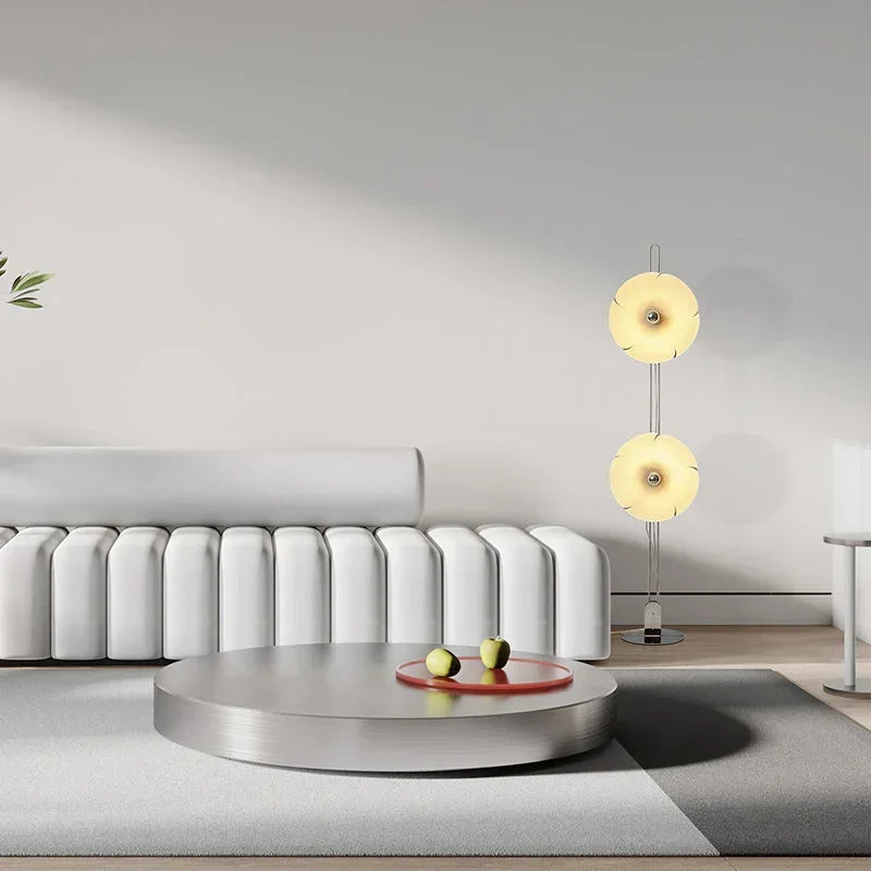 Flower Silver Floor Lamp - YhLamps