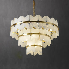 Alabaster Cloudscape Chandelier - YhLamps