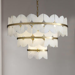 Alabaster Cloudscape Chandelier - YhLamps