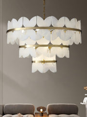 Alabaster Cloudscape Chandelier - YhLamps