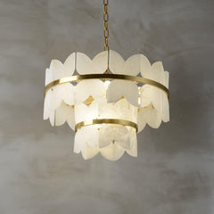 Alabaster Cloudscape Chandelier - YhLamps