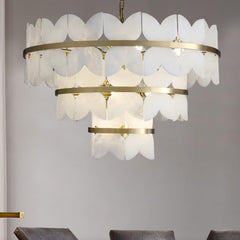 Alabaster Cloudscape Chandelier - YhLamps