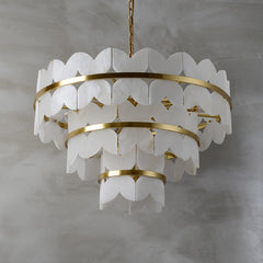 Alabaster Cloudscape Chandelier - YhLamps