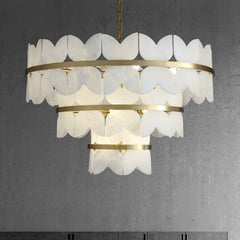 Alabaster Cloudscape Chandelier - YhLamps