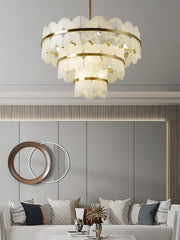 Alabaster Cloudscape Chandelier - YhLamps