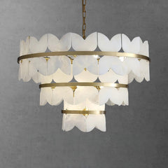 Alabaster Cloudscape Chandelier - YhLamps