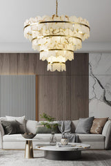 Alabaster Cloudscape Chandelier - YhLamps
