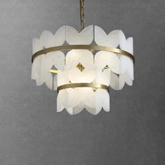 Alabaster Cloudscape Chandelier - YhLamps