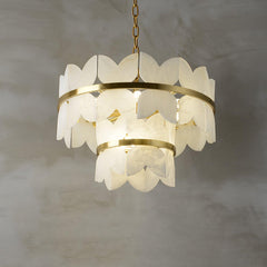 Alabaster Cloudscape Chandelier - YhLamps