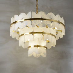 Alabaster Cloudscape Chandelier - YhLamps