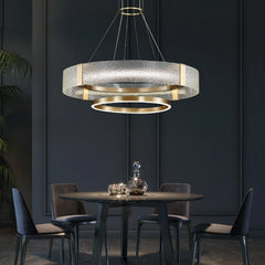 Ripple Glass Chandelier - YhLamps