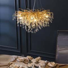 Teardrop Crystal Chandelier - YhLamps