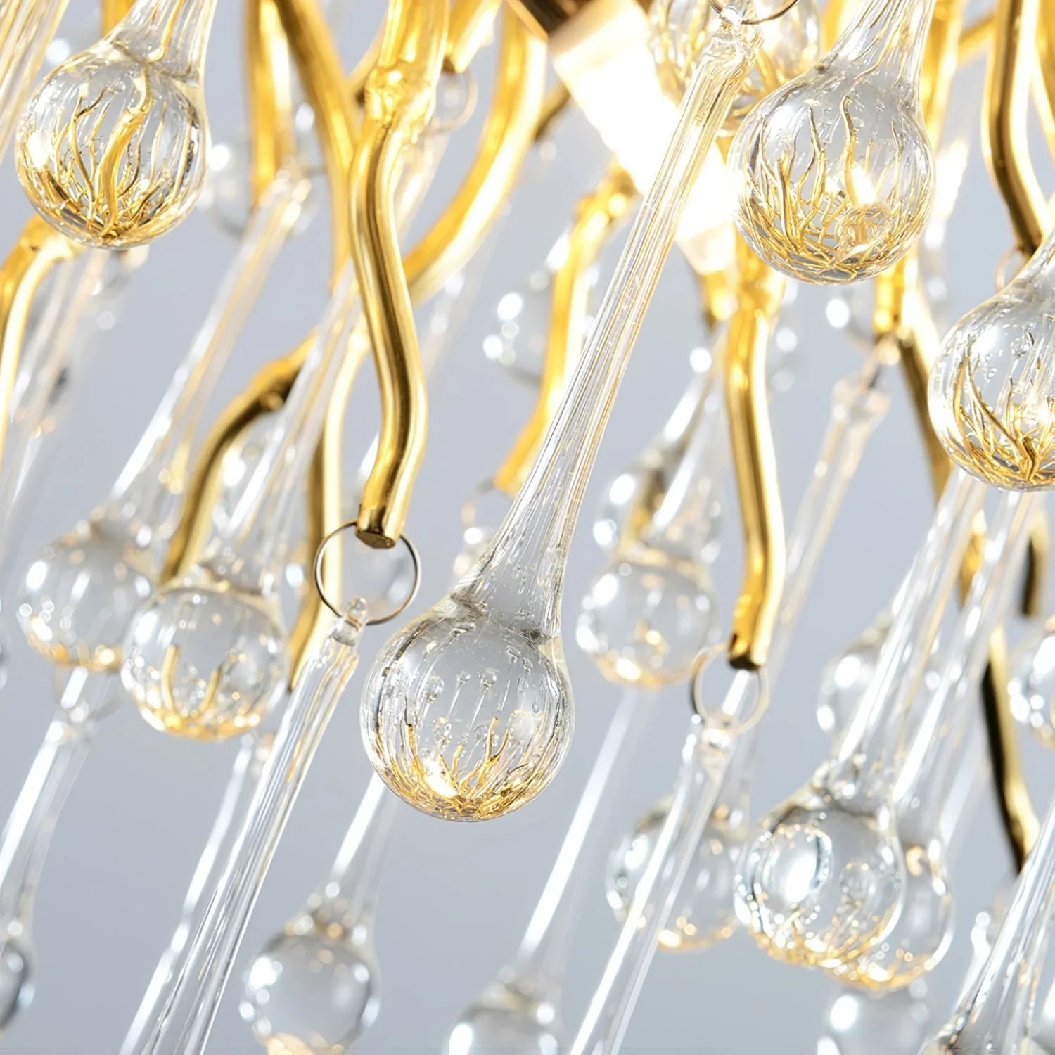Teardrop Crystal Chandelier - YhLamps
