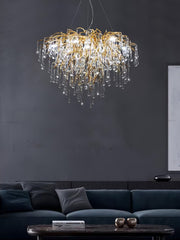 Teardrop Crystal Chandelier - YhLamps