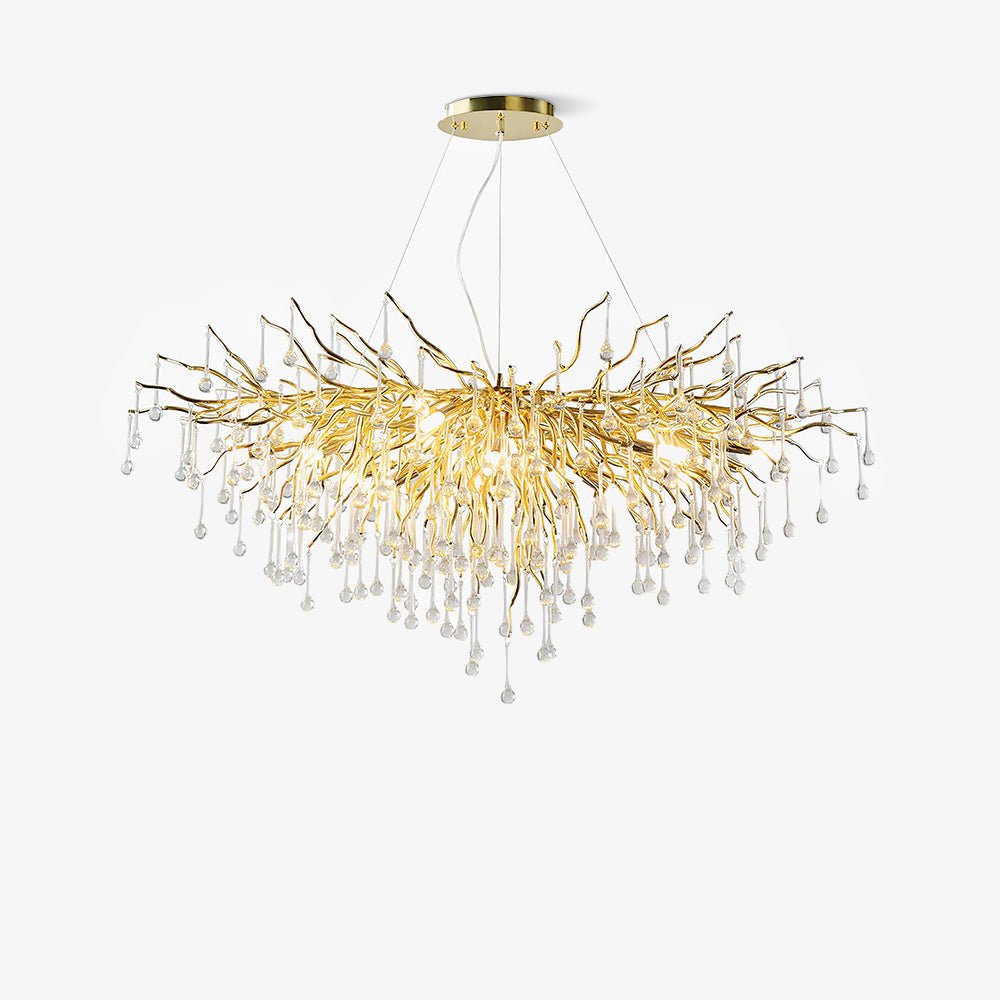 Teardrop Crystal Chandelier - YhLamps