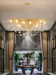 Teardrop Crystal Chandelier - YhLamps