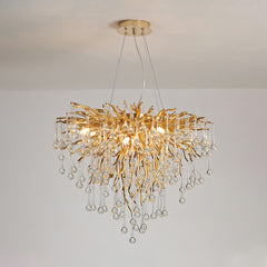 Teardrop Crystal Chandelier - YhLamps