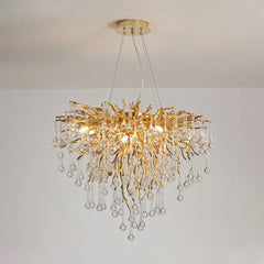 Teardrop Crystal Chandelier - YhLamps