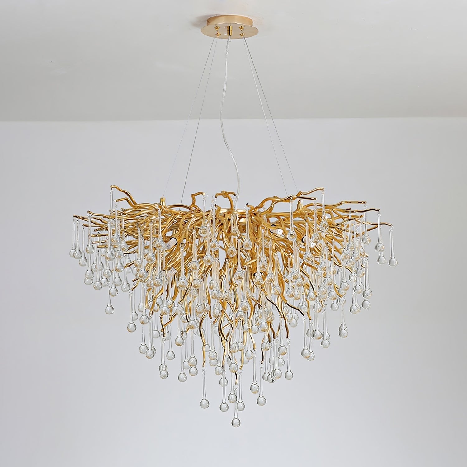 Teardrop Crystal Chandelier - YhLamps