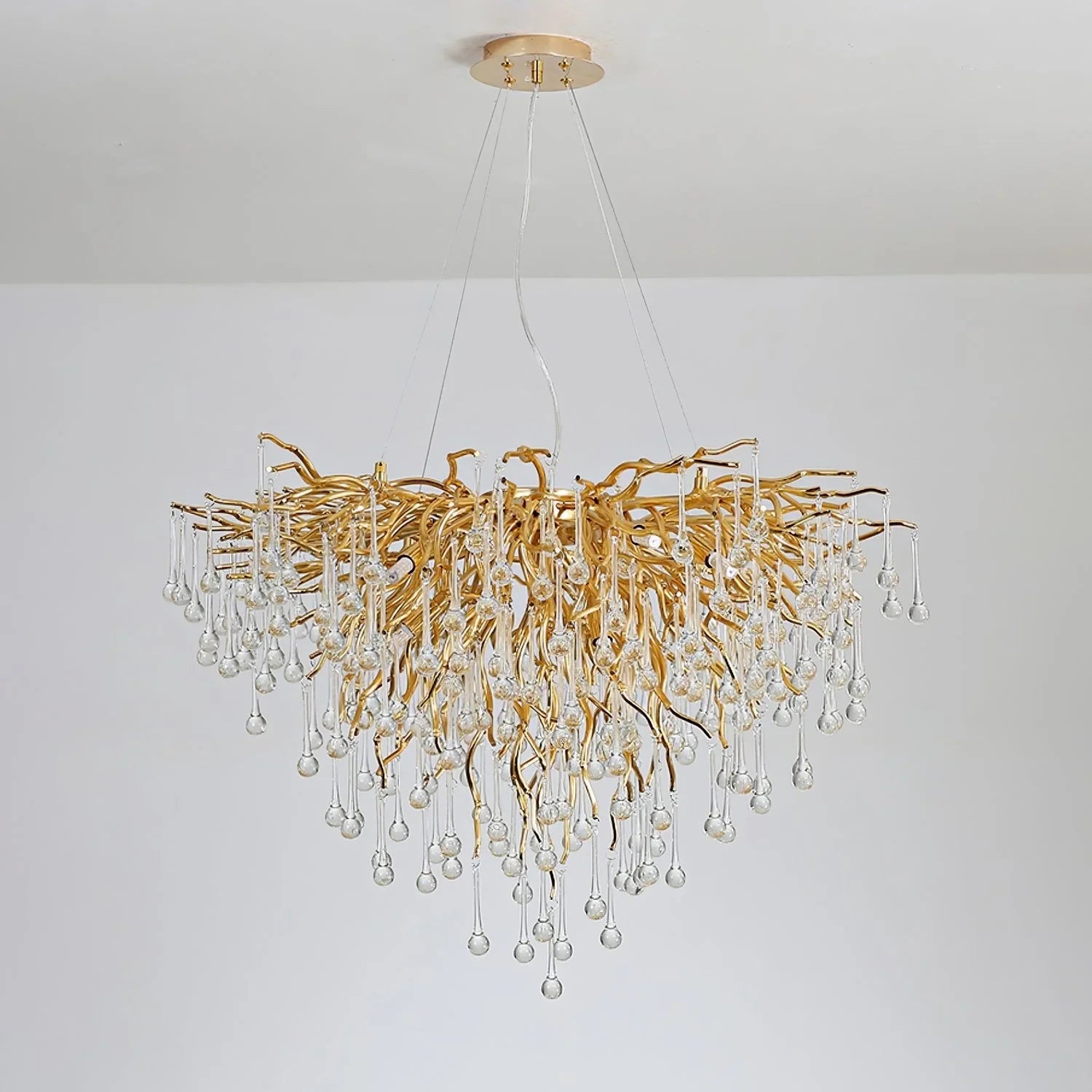 Teardrop Crystal Chandelier - YhLamps