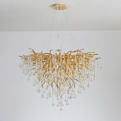 Teardrop Crystal Chandelier - YhLamps