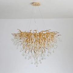 Teardrop Crystal Chandelier - YhLamps