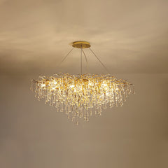 Teardrop Crystal Chandelier - YhLamps