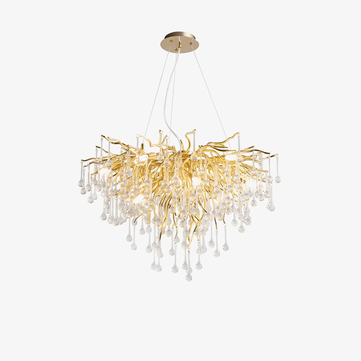 Teardrop Crystal Chandelier - YhLamps