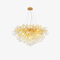 Teardrop Crystal Chandelier - YhLamps