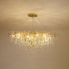 Teardrop Crystal Chandelier - YhLamps