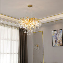 Teardrop Crystal Chandelier - YhLamps
