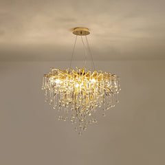 Teardrop Crystal Chandelier - YhLamps