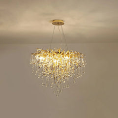 Teardrop Crystal Chandelier - YhLamps