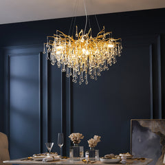 Teardrop Crystal Chandelier - YhLamps