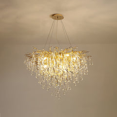 Teardrop Crystal Chandelier - YhLamps
