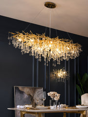 Teardrop Crystal Chandelier - YhLamps